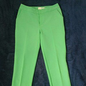 A New Day Stretch ankle cropped trousers green size 2